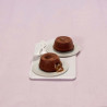 2 Moelleux au chocolat coeur coulant  caramel au beurre salé