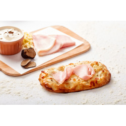 Focaccia à la truffe et jambon