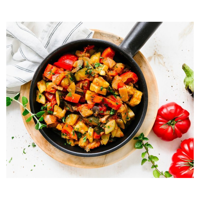 Ratatouille épicée aux légumes confits