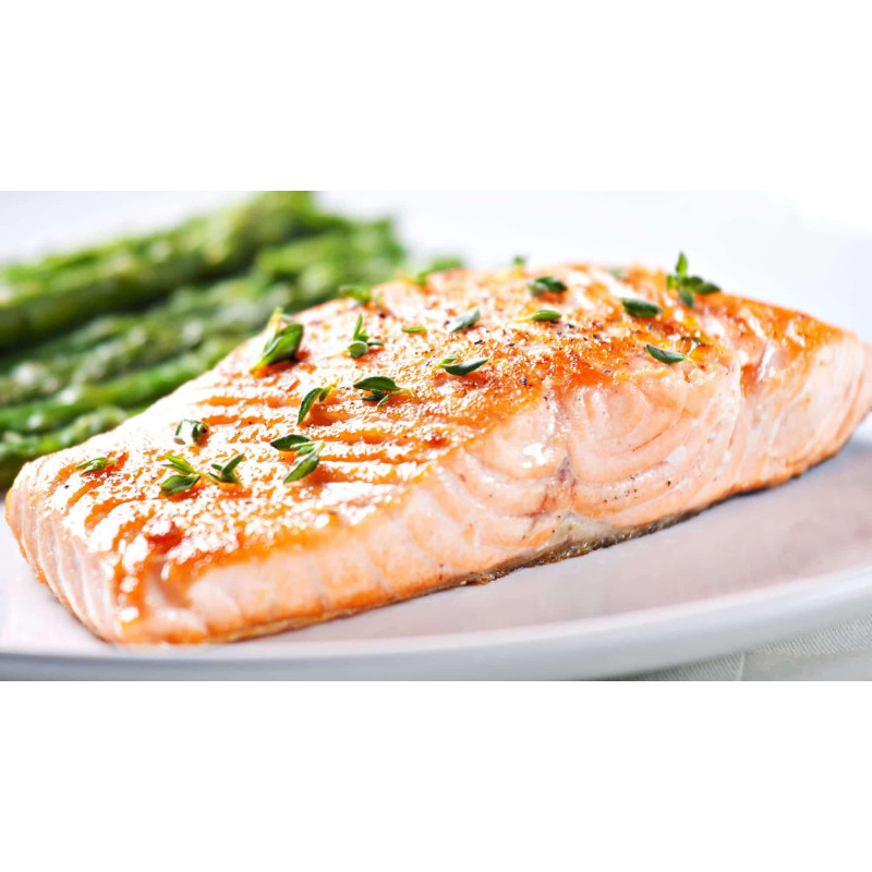 Pavé de saumon grillé