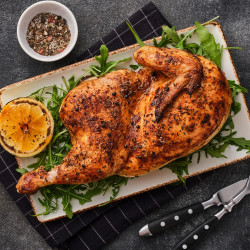 1/2 Poulet aux saveurs...