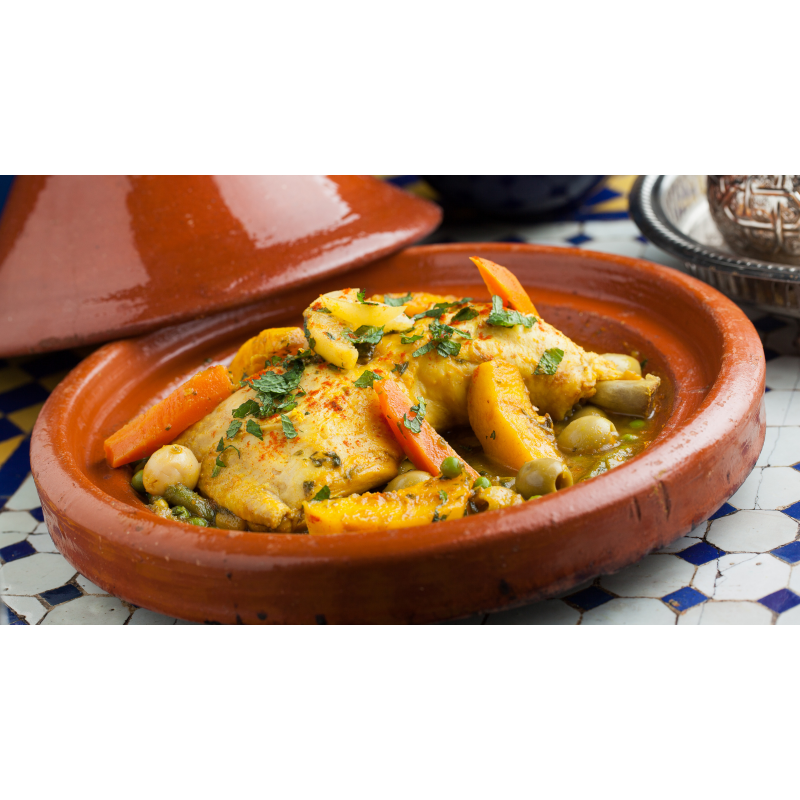 Tajine d'aiguillette de poulet
