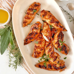 Aiguilette de poulet barbecue